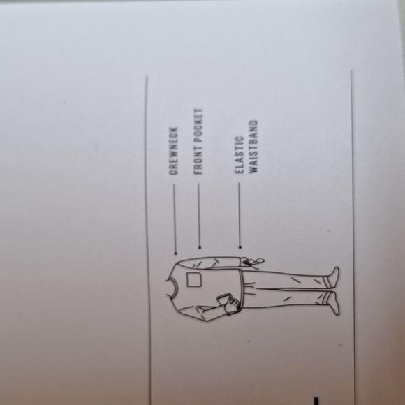 NEW! Men's 2pc Big & Tall Plaid Microfleece Pajama PJ Set, Cream - Goodfellow - Picture 6 of 8